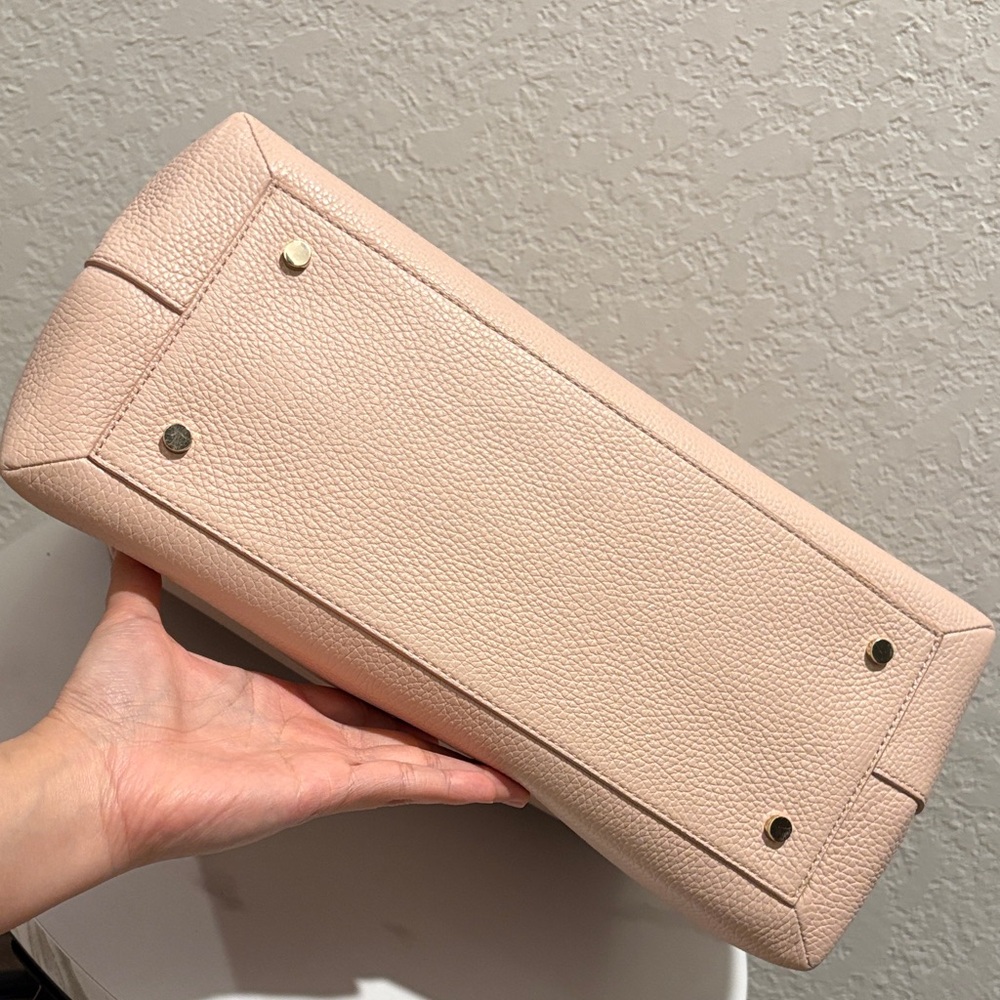 Kate Spade Large Madison Ave.Pebbled Leather Tote in Light Blush - Picture 12 of 13